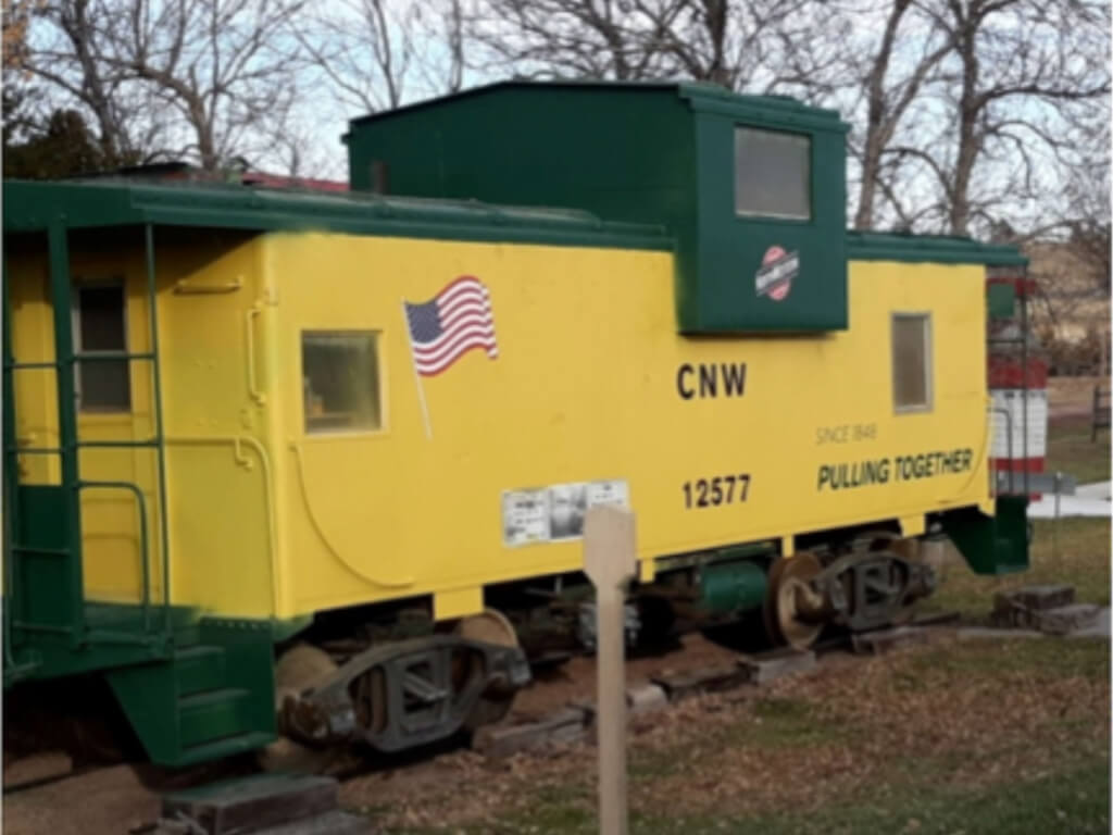 Dawes County Historical Museum CNW Caboose